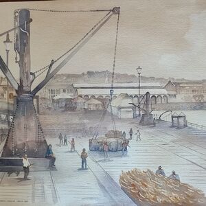 Old Port Elizabeth Harbor by Cooper, Jim