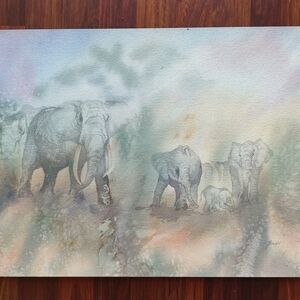 African Elephant Series - 3 by Cooper, Jim