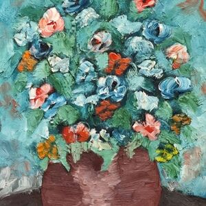 Flowers (2) by Artists - Group Exhibition