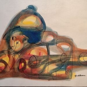 Guitar Player 2 by Ntukwana, Hargreaves