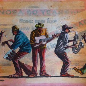 Musicians in Action (1) by Sibisi, Dumisani