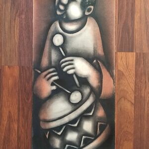 Drum Player by Mbele, David