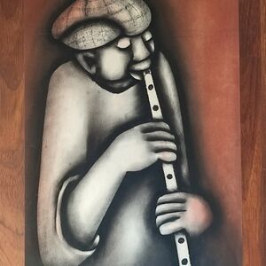 Flute Players Series (1) by Mbele, David