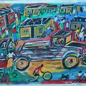 The Coal Man in My Township by Kobeli, Eli