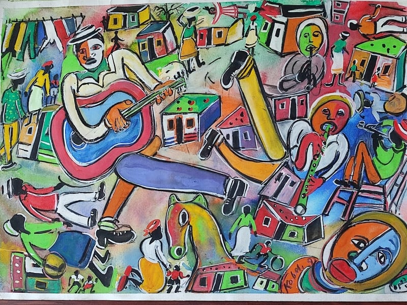 Village Musicians Series (2) by Kobeli, Eli