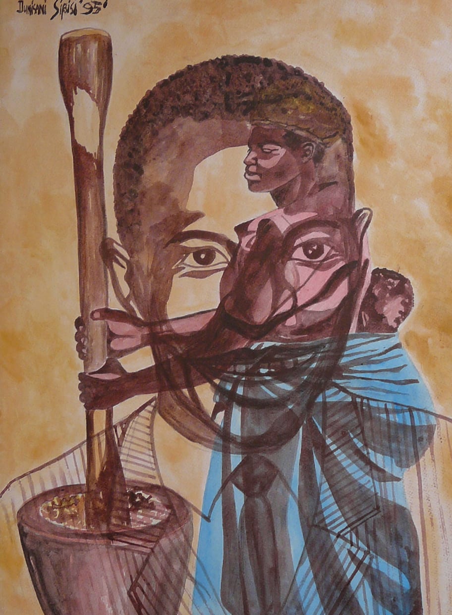 "Open Mind" Series - A Family (2) by Sibisi, Dumisani