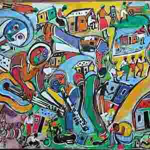 Village Musicians Series (3) by Kobeli, Eli