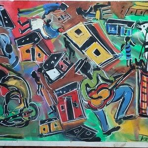 Village Musicians Series (5) by Kobeli, Eli