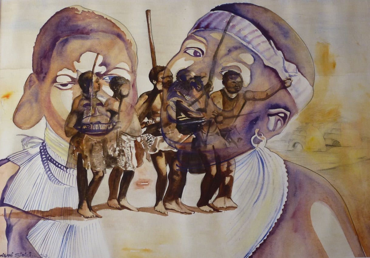 "Open Mind" Series - Hunters by Sibisi, Dumisani