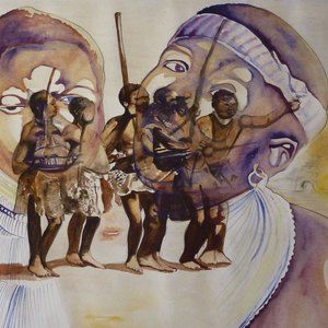 "Open Mind" Series - Hunters by Sibisi, Dumisani