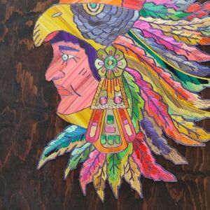 Maya, Mexican Warrior by International Variety - Art & Craft