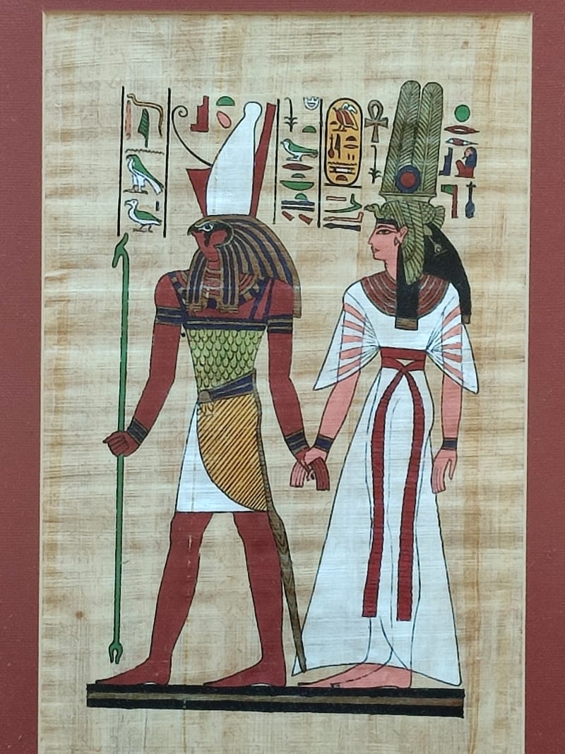 Egyptian Couple by International Variety - Art & Craft