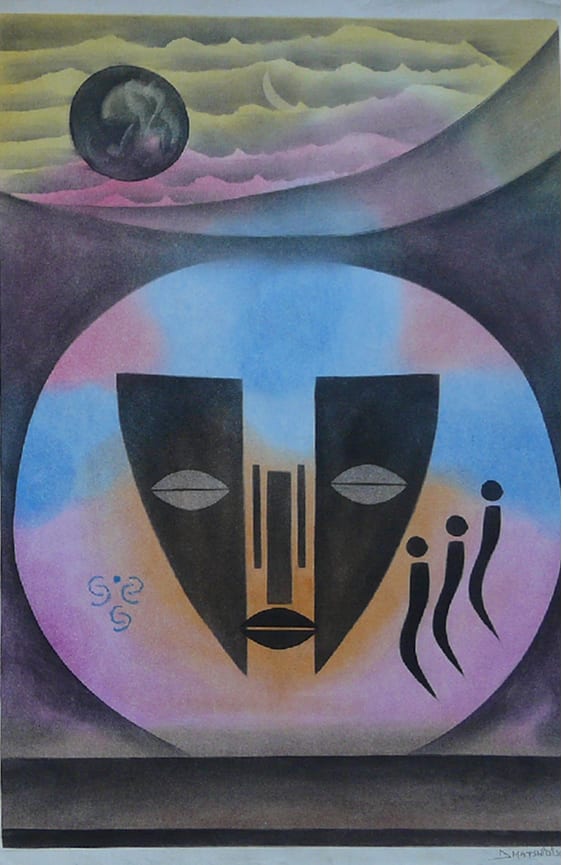 People at Night by Matshidiso, Daniel