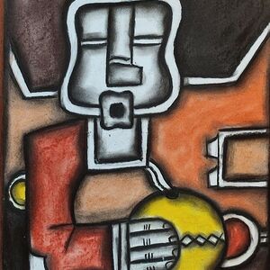 Yellow Ball Players (1) by Sibeko, Tshepo