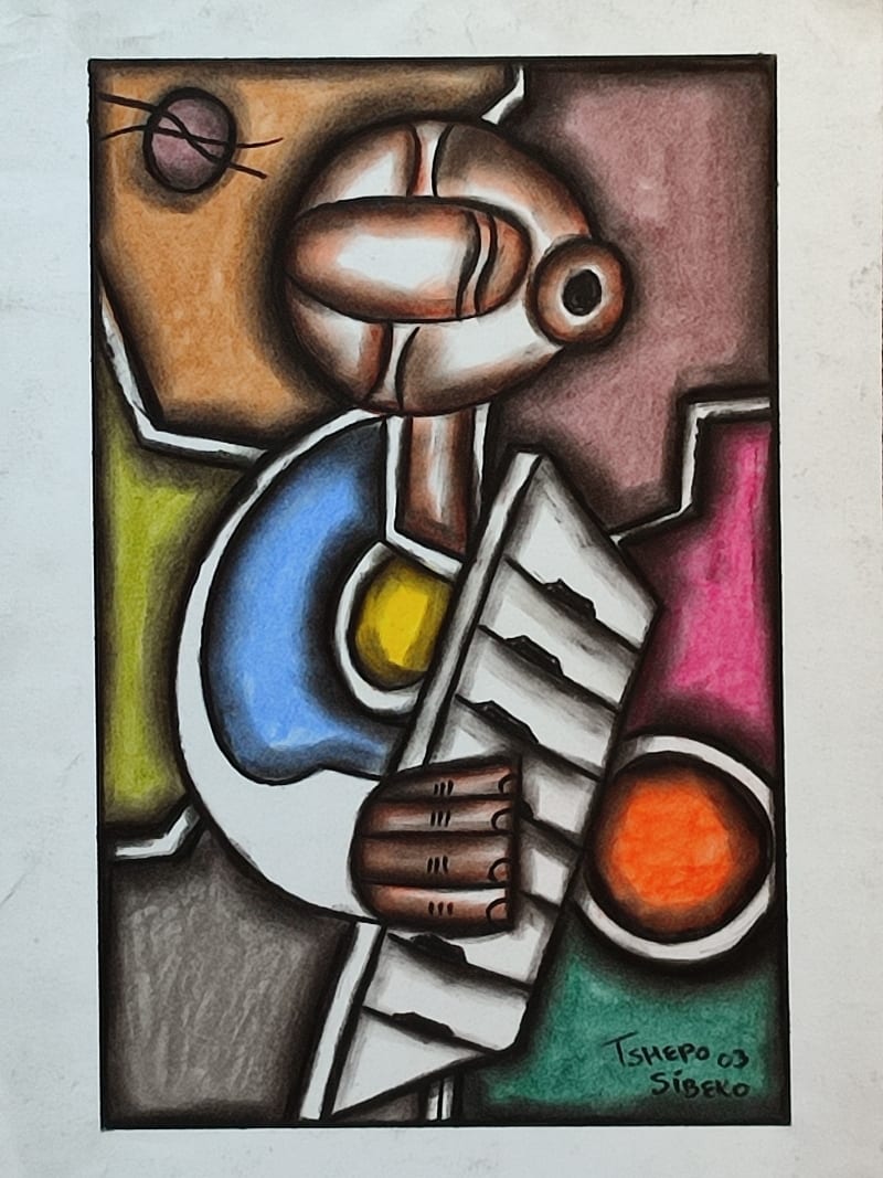 Musician Series - Keyboard (1) by Sibeko, Tshepo