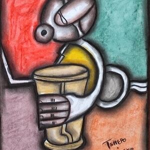 Drum Player by Sibeko, Tshepo