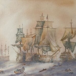 Battle of Trafalgar by Cooper, Jim