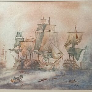 Battle of Trafalgar by Cooper, Jim