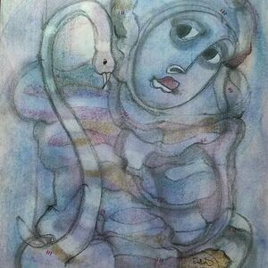 Madonna in Blue by Macala, Ben