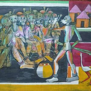 Village Meeting by Zwane, Wiseman
