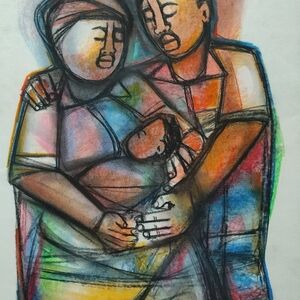 Motherhood (3) by Ndaba, Godfrey