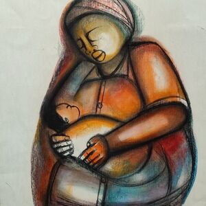 Motherhood (4) by Ndaba, Godfrey