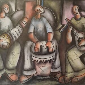 A Band of Three Musicians (4)