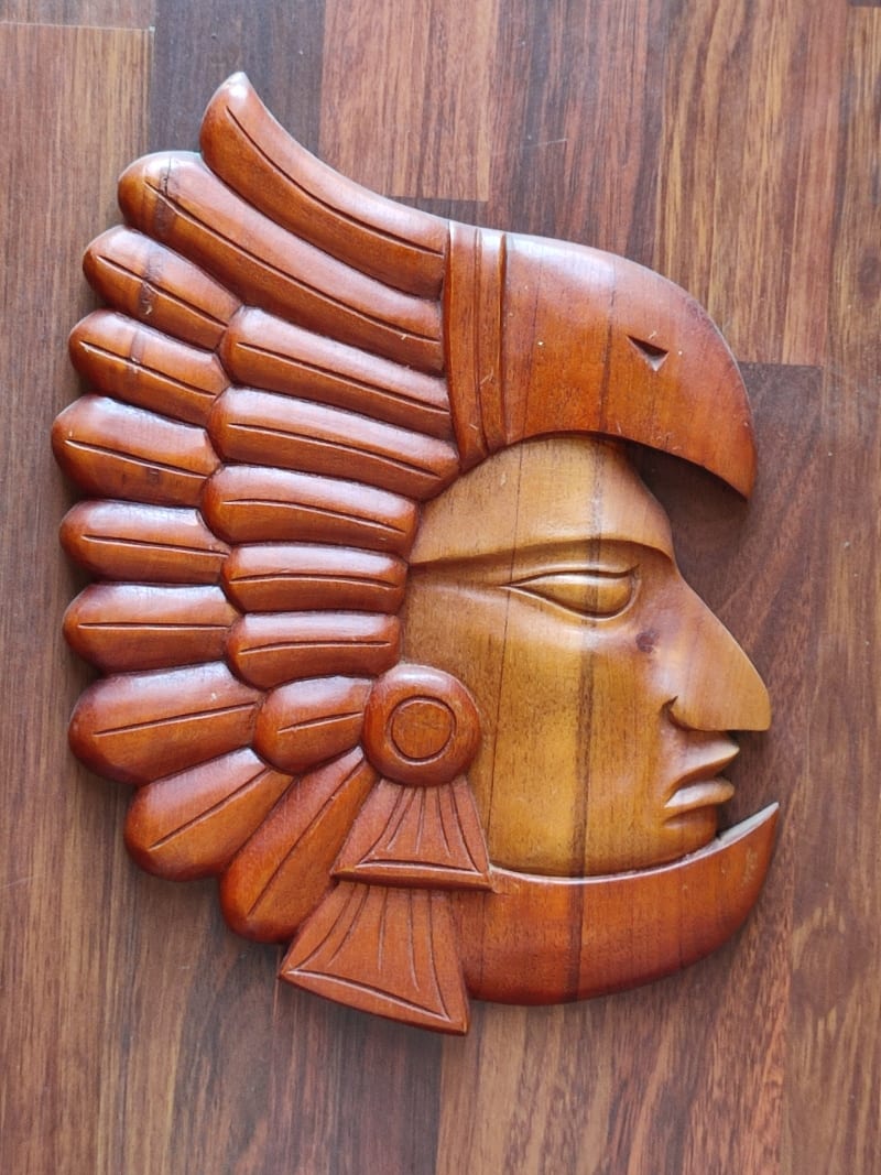 Mayan Warrior by International Variety - Art & Craft
