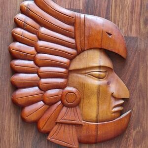 Mayan Warrior by International Variety - Art & Craft
