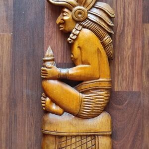 Mayan Deity -1 by International Variety - Art & Craft