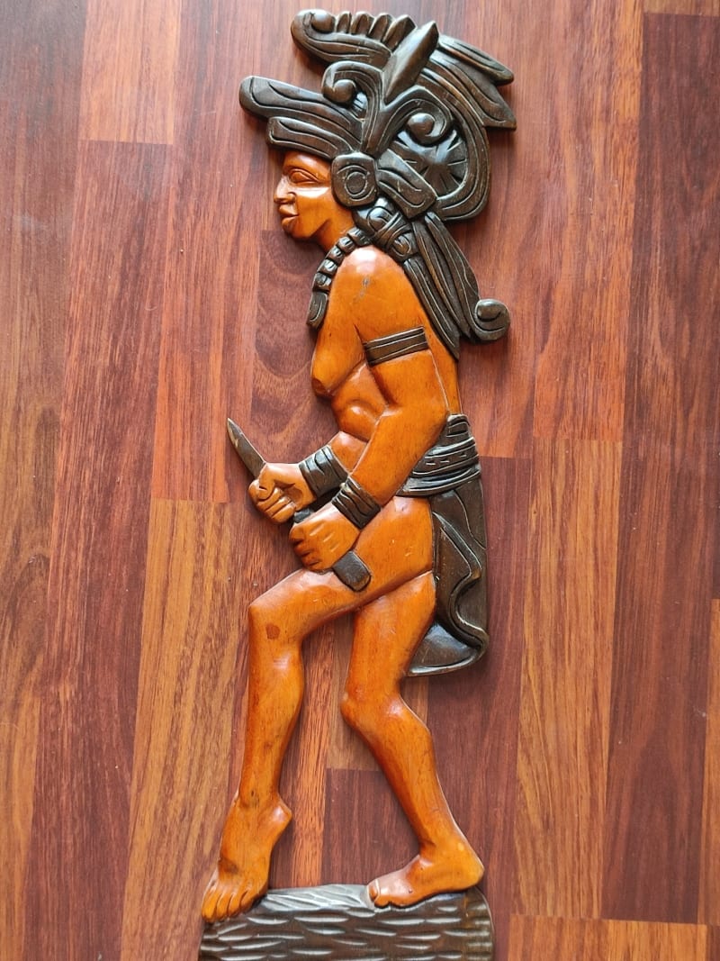 Mayan Deity - 2 by International Variety - Art & Craft