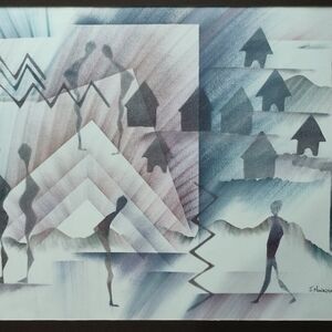 Tribal Village by Monaghan, J