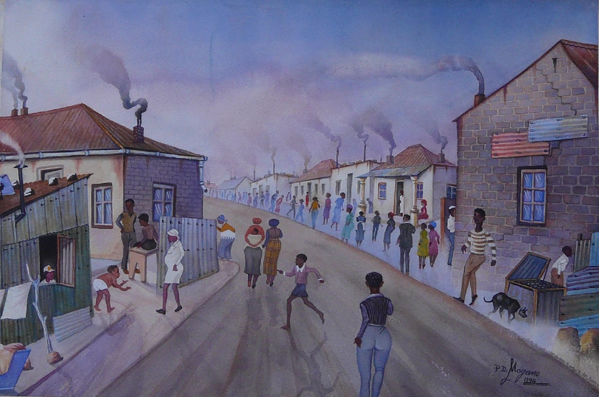 Township Scene (1) by Mogano, David