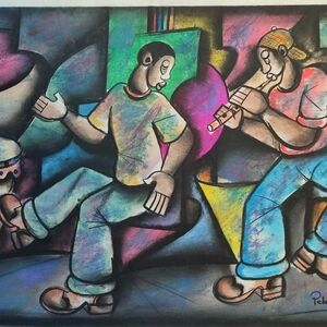 Flute and Dance by Sibeko, Peter