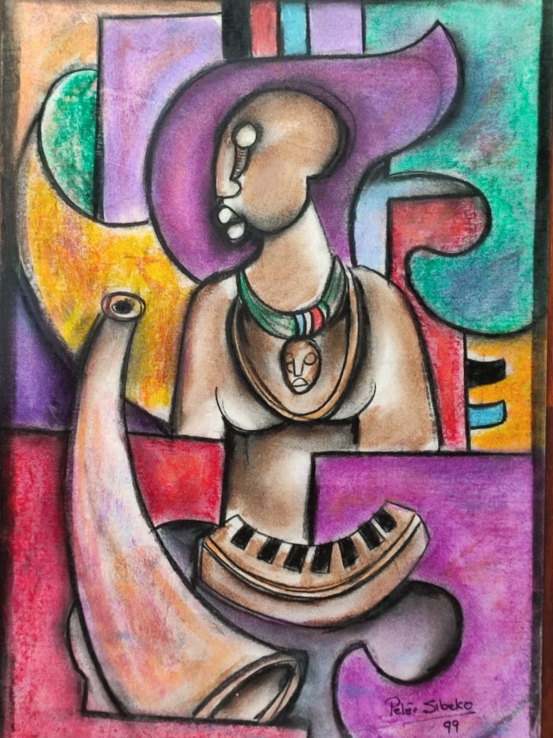Keyboard Player by Sibeko, Peter