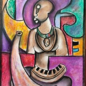 Keyboard Player by Sibeko, Peter