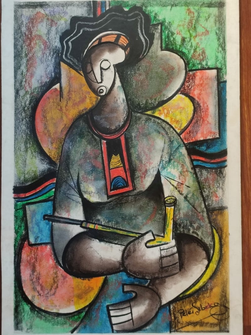 Pensive Moment by Sibeko, Peter
