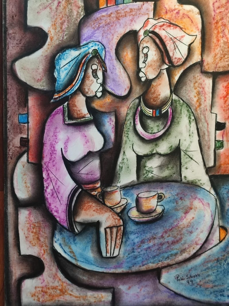 Tea Meeting by Sibeko, Peter