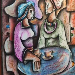 Tea Meeting by Sibeko, Peter