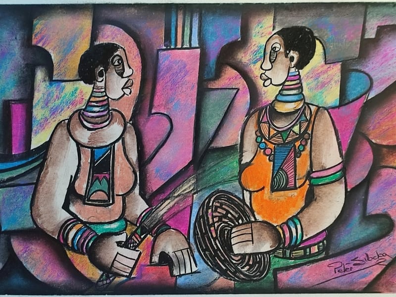 Women's Chat (2) by Sibeko, Peter