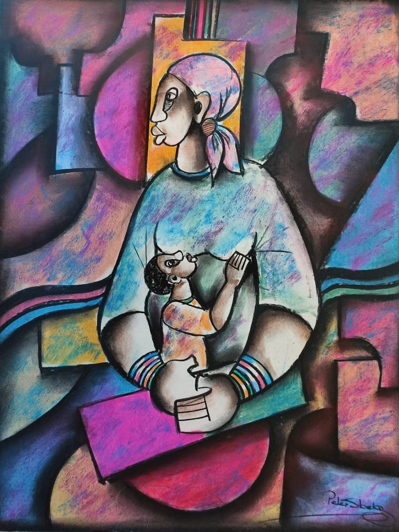 Motherhood by Sibeko, Peter