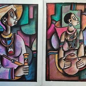 Leisure Time at Home by Sibeko, Peter