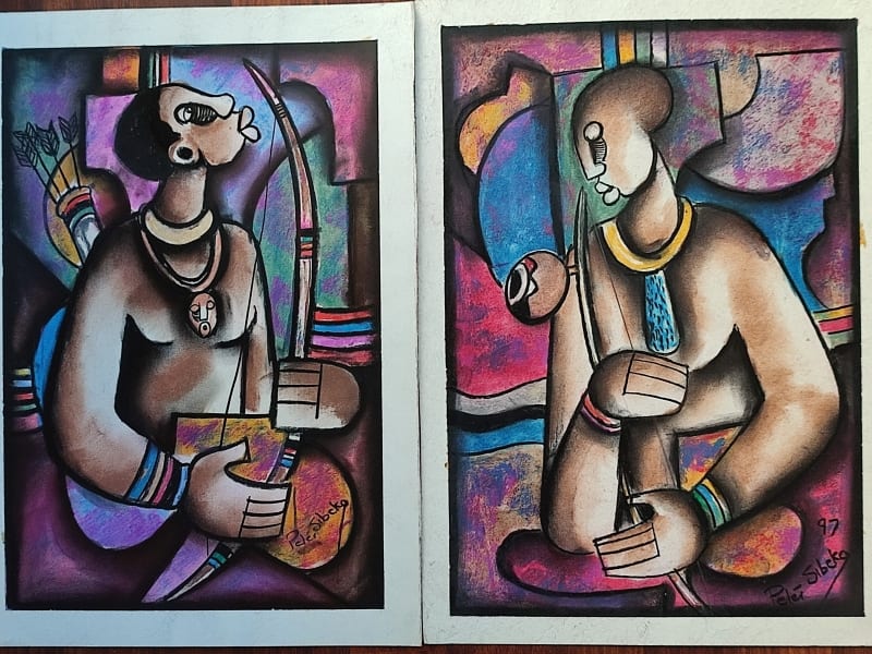 The Two of Us by Sibeko, Peter