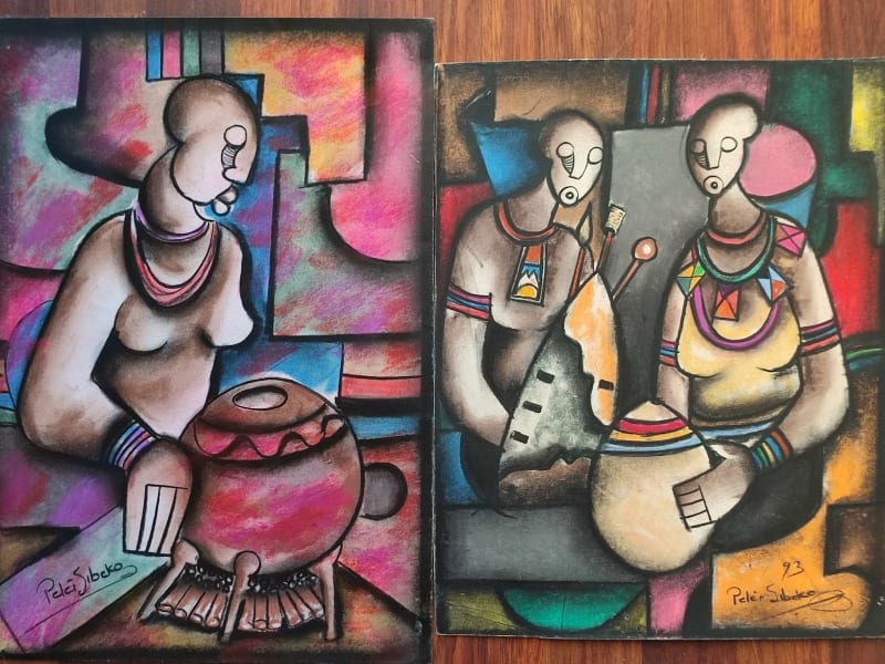 Around the Clay Pots by Sibeko, Peter