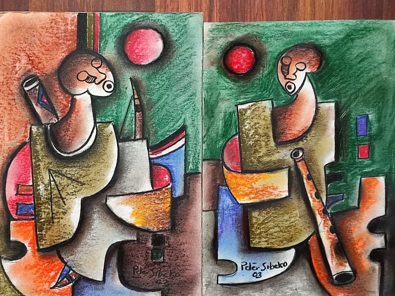 Musician & Warrior by Sibeko, Peter