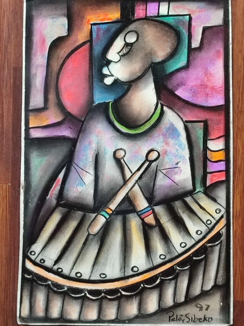 Xylophone Musician by Sibeko, Peter