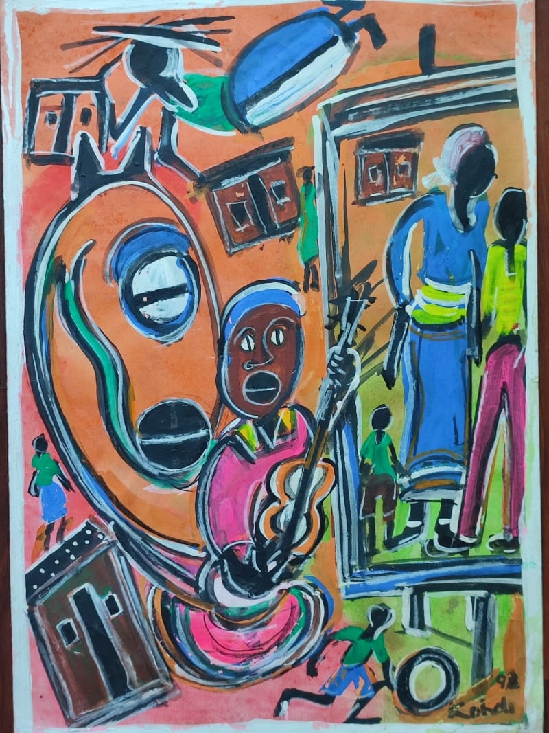 Village Musicians Series (6) by Kobeli, Eli
