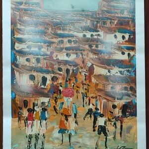 Village - Women And Youth (7) by Sekhaolelo, Solomon