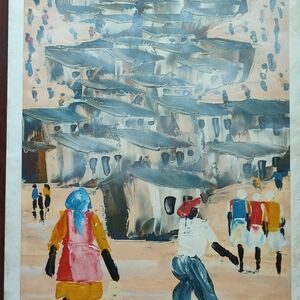 Township Afternoon - Haze And Rooftops (4) by Sekhaolelo, Solomon