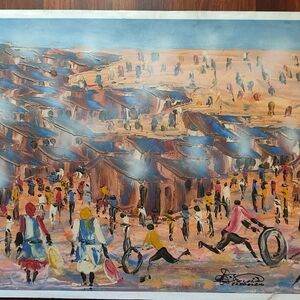 Youth at Play (2) by Sekhaolelo, Solomon
